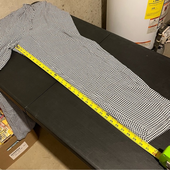 Sag Harbor NWT Pull On Pants Size XL Black Check Straight Leg Elastic Waist - Picture 9 of 9